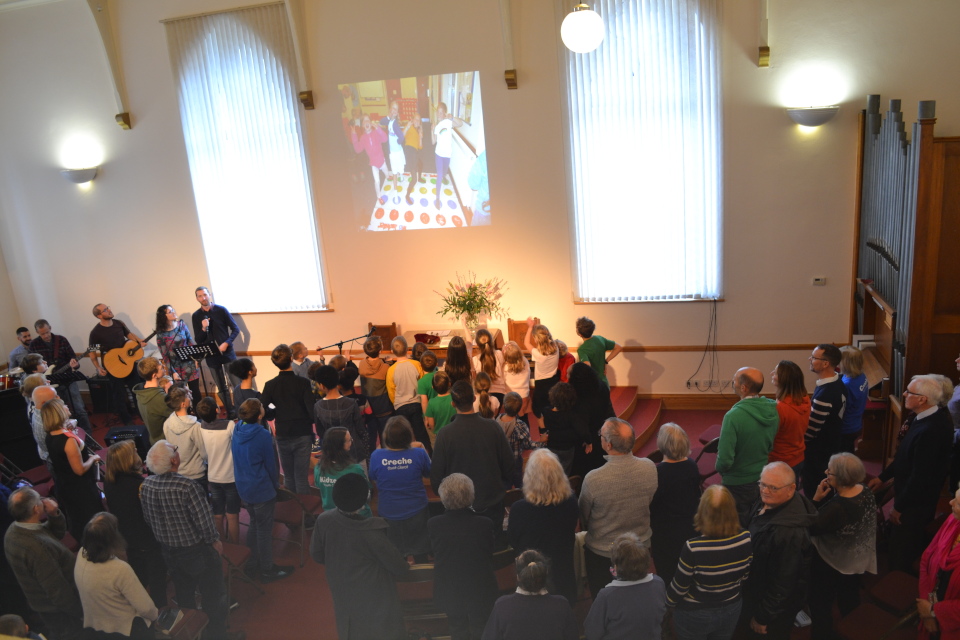 Congregation at Copplestone Methodist Church